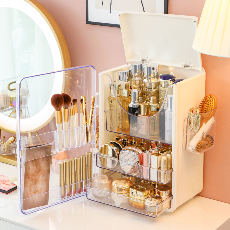 Luxury Skincare Devices - Haixin luxury storage device dustproof large-capacity