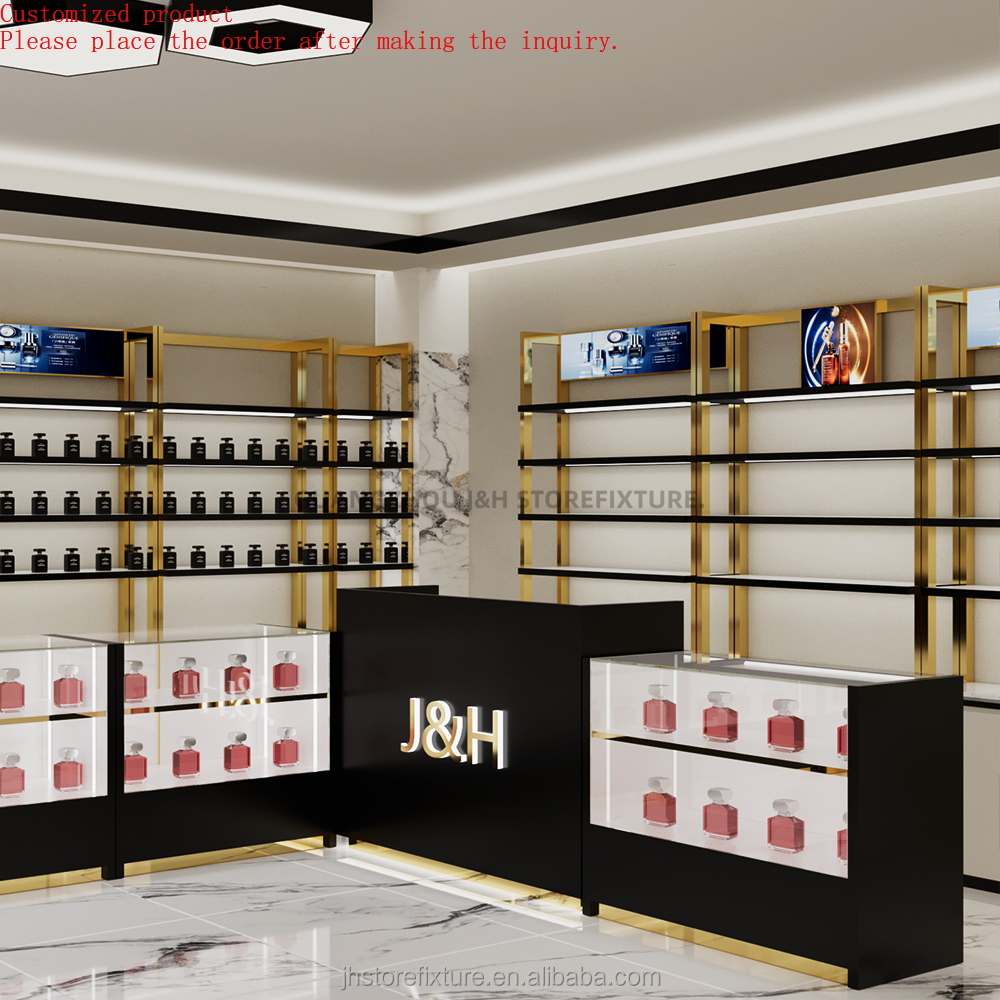 Luxury Skincare Store - Luxury Cosmetics Store Interior Design Solution
