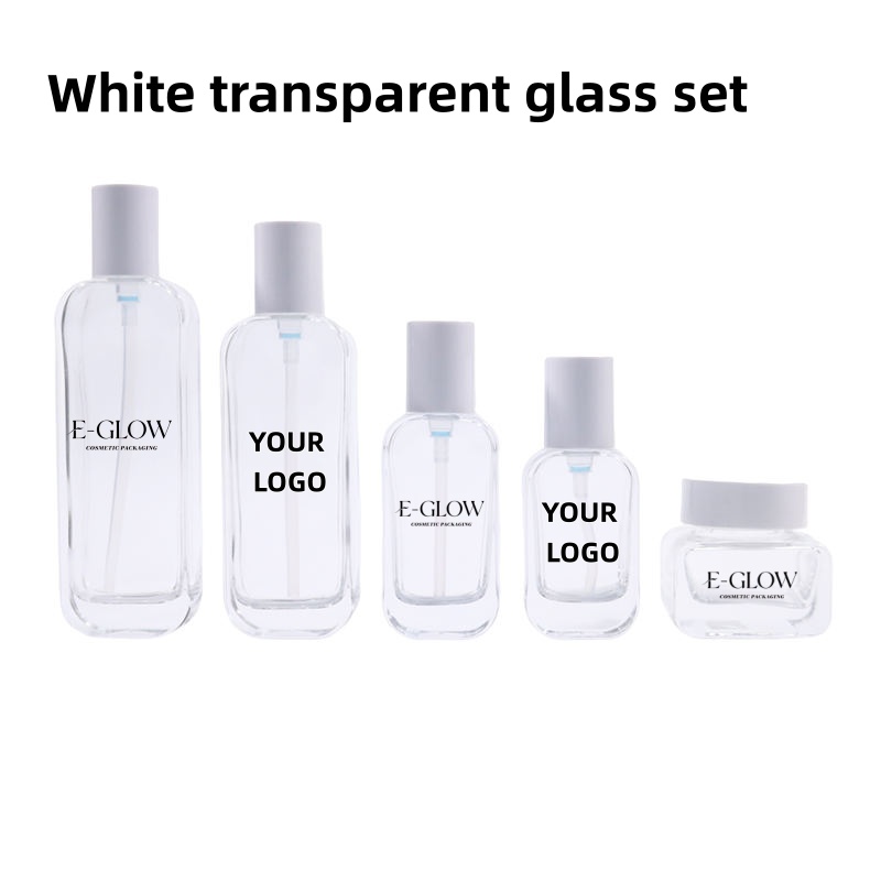 【Logo Custom】1Pcs Luxury Clear - Luxury Skincare Bottles 리뷰 및 가격
