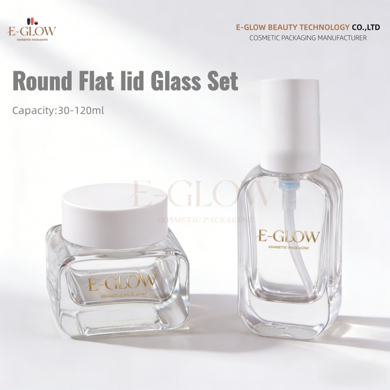 【Logo Custom】1Pcs Luxury Clear - Luxury Skincare Bottles 리뷰 및 가격