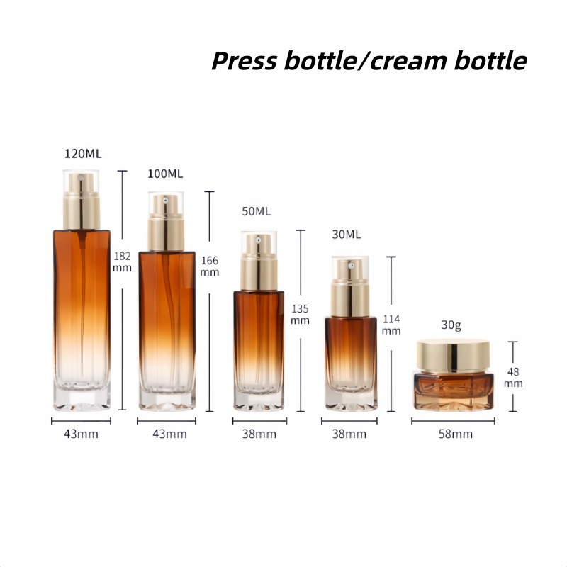 【Logo Custom】1Pcs New Design C - Luxury Skincare Bottles 리뷰 및 가격