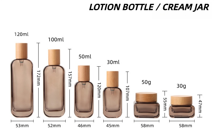 【Logo Custom】1Pcs Luxury Flat  - Luxury Skincare Bottles 리뷰 및 가격