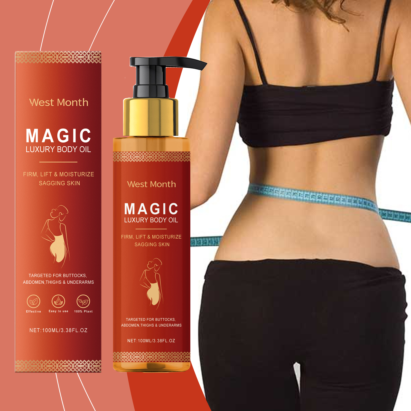 WEST MONTH Magic Luxury Body O - Luxury Skincare Products For Women 리뷰 및 가격