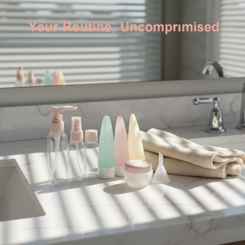 Luxury Travel Bottles Set 11in - Luxury Skincare Bottles 리뷰 및 가격